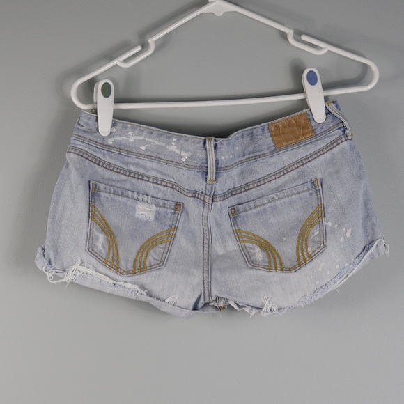 Hollister Pants - Hollister distressed shorts double button